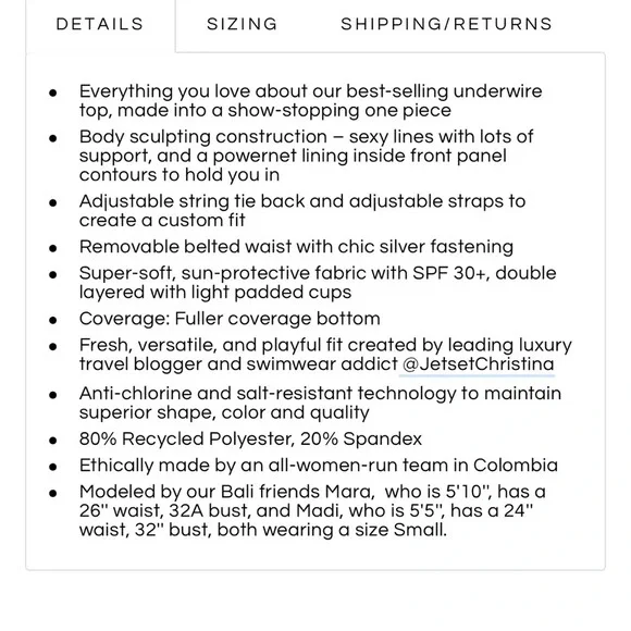 Kenny Flowers Watercolors The Bali Swimsuit Size Medium - Picture 2 of 8